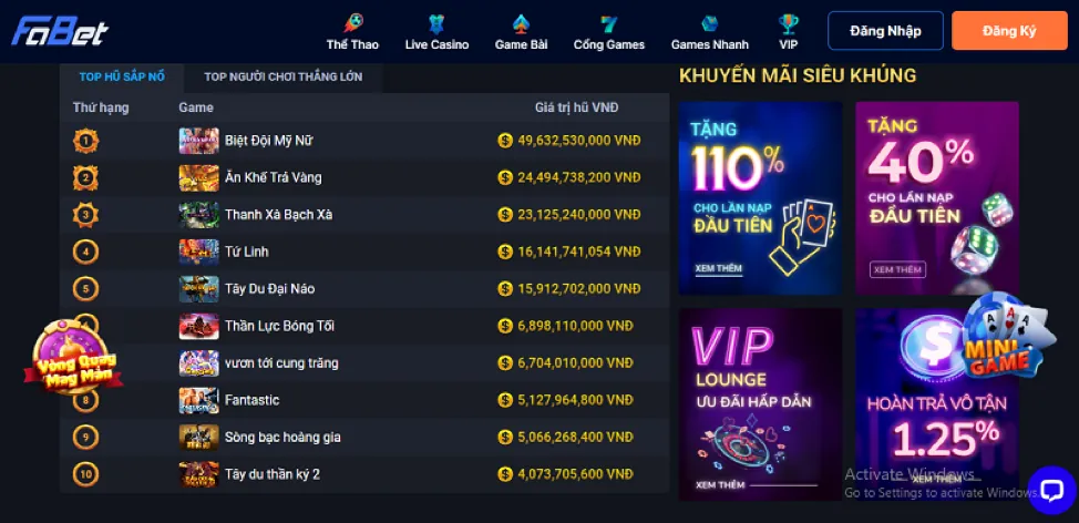 Vòng quay miễn phí hàng ngày cho game slot tại 88day Casino